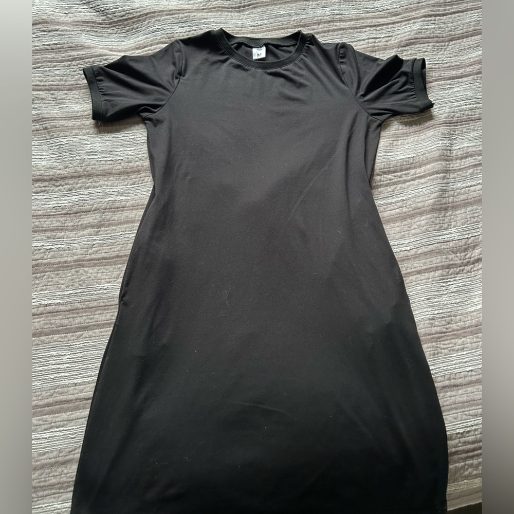 Refresh dress Senita t-shirt dress black medium